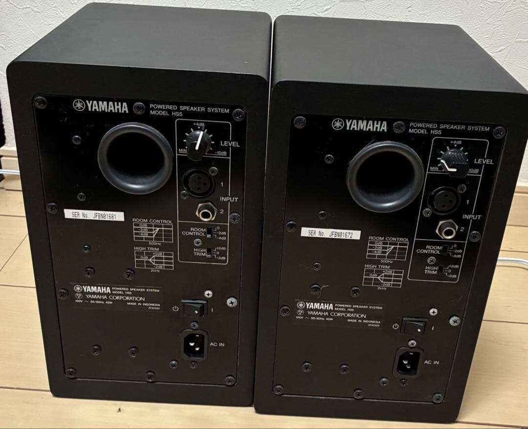 Yamaha HS5 スタジオモニタースピーカー