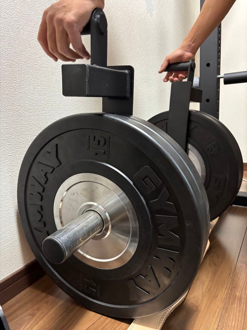 ROGUE モンスターパワーラック バーベルGYMWAY ウエイトプレート