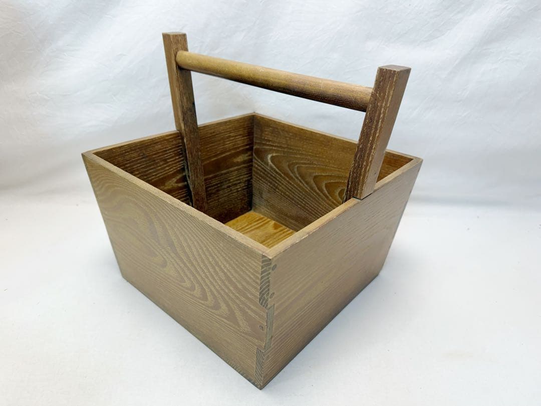 ほぼ未使用 茶道具 箱炭斗7点セット 火箸 水屋釻 釜束子羽箒灰器 紙釜敷 元箱