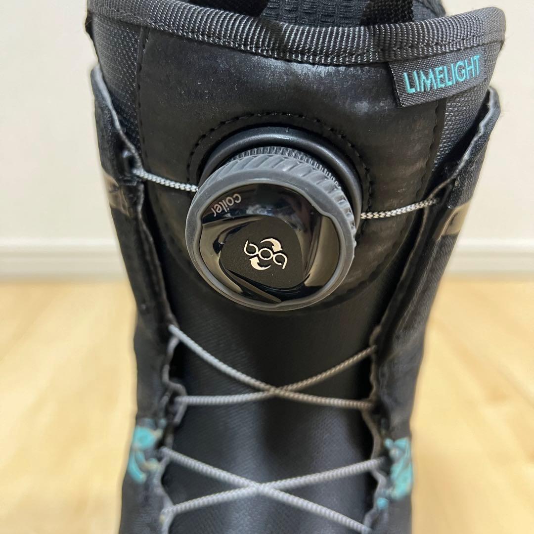 【超美品_即日発送】レディース BURTON LIMELIGHTBOA 22cm