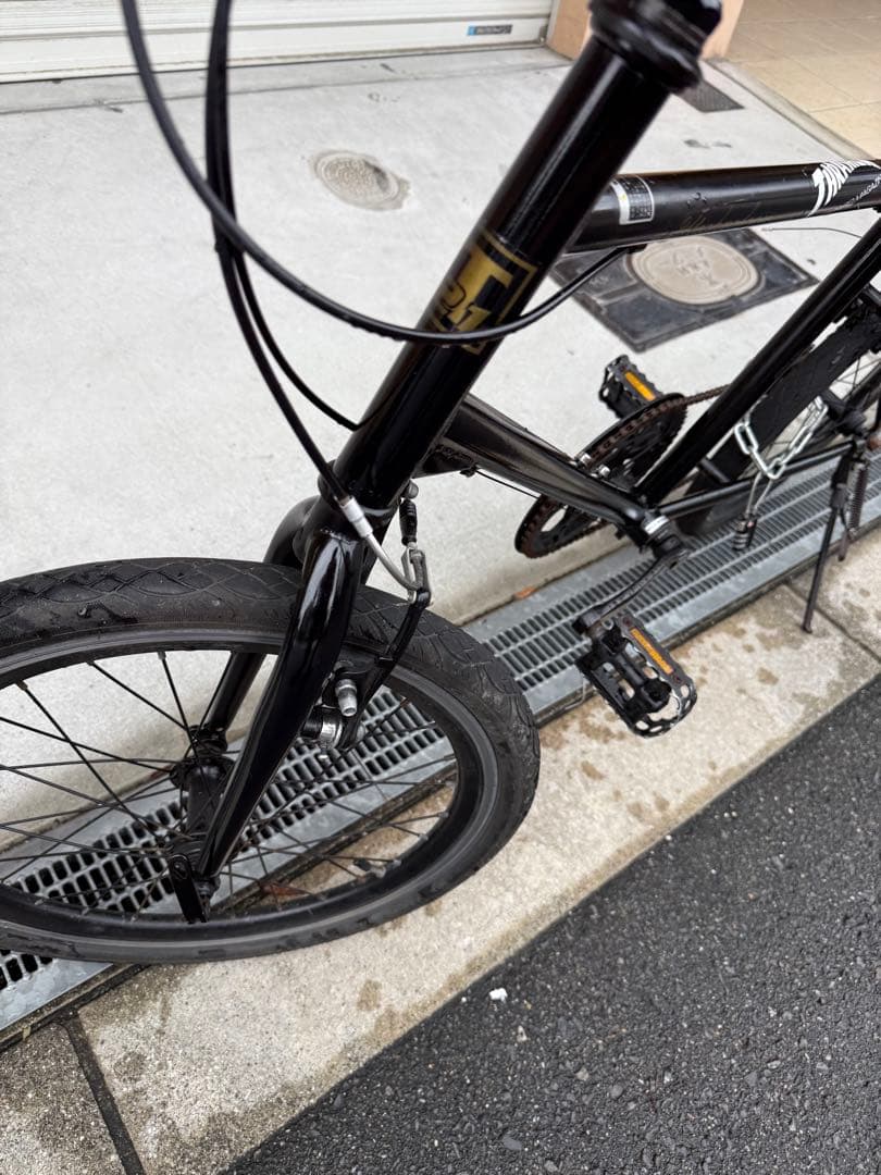 93 自転車 大阪市 【引取り限定】 20インチ 変速付き