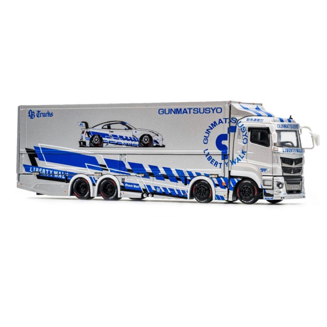 ミニカー Fuso Super Great Transport LBWK