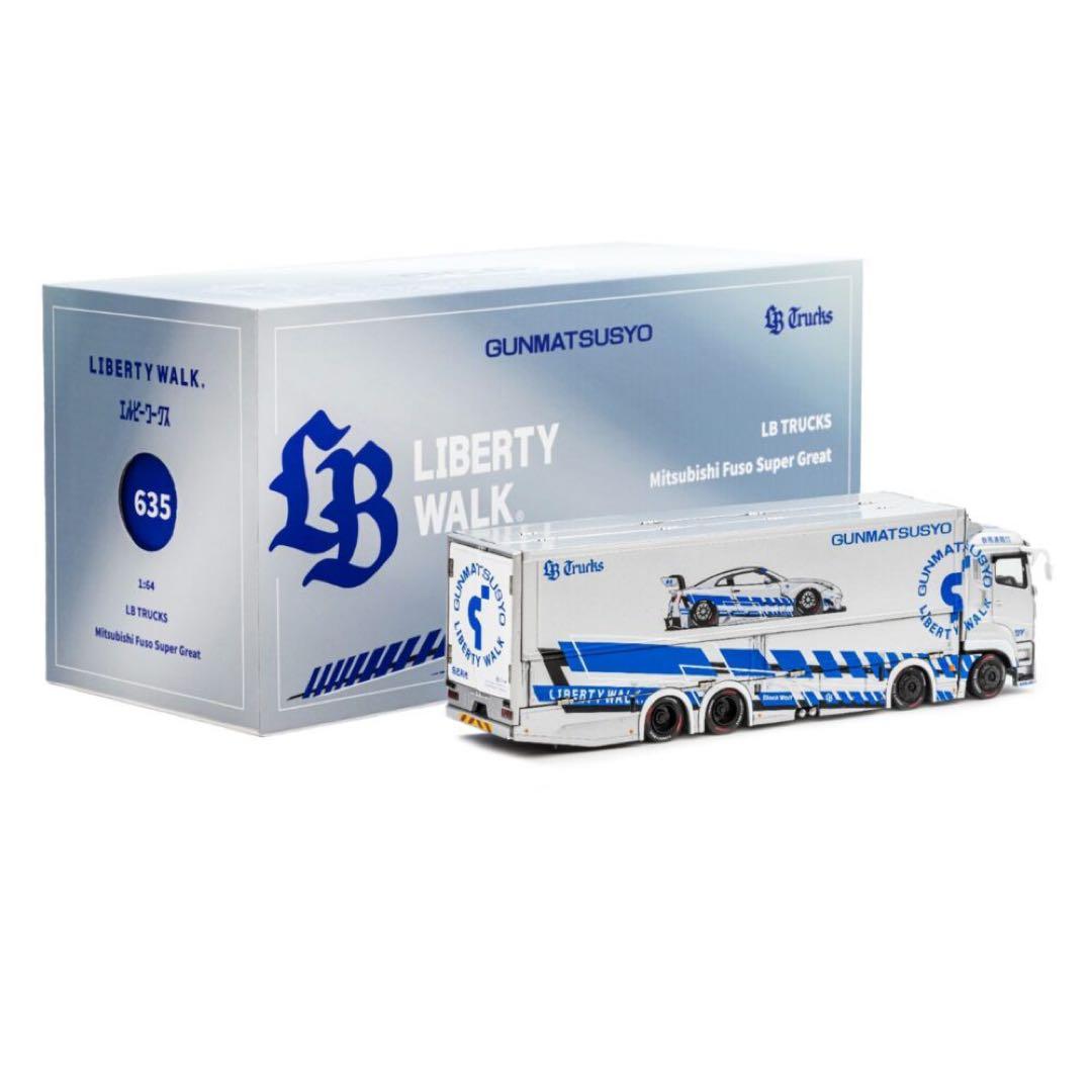 ミニカー Fuso Super Great Transport LBWK