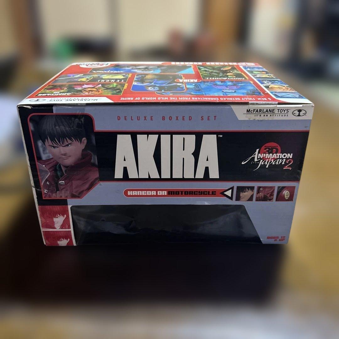 AKIRA 金田 バイク フィギュア マクファーレン デラックスボックス 未開封