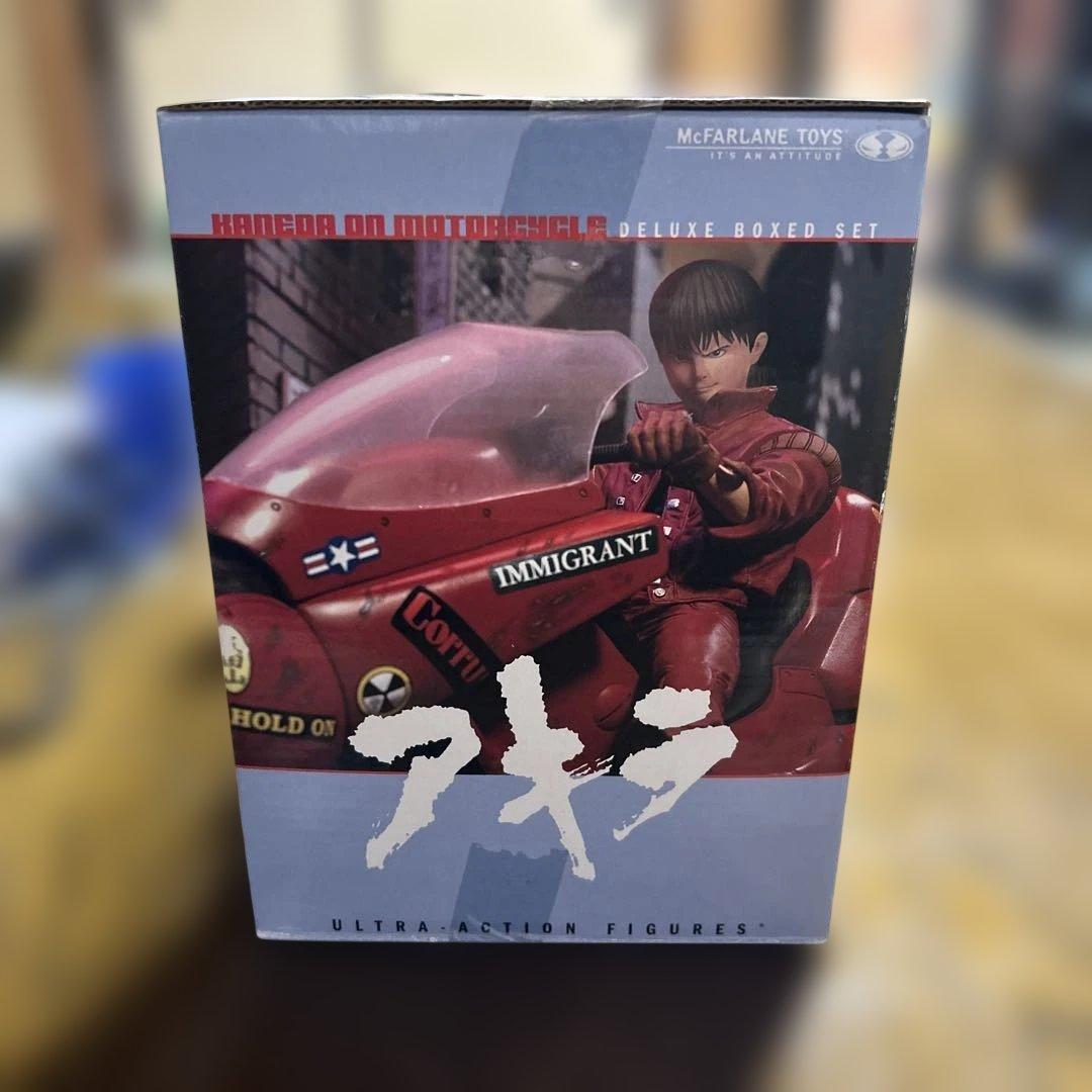 AKIRA 金田 バイク フィギュア マクファーレン デラックスボックス 未開封