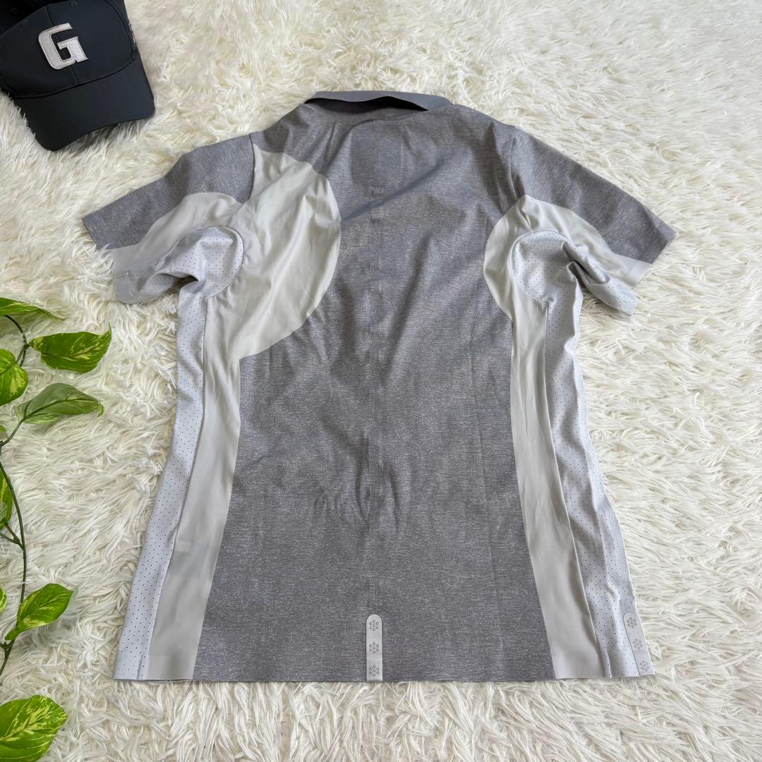 【デサントゴルフ】極美品 ポロシャツ g-arc セット売 Mサイズ メンズ