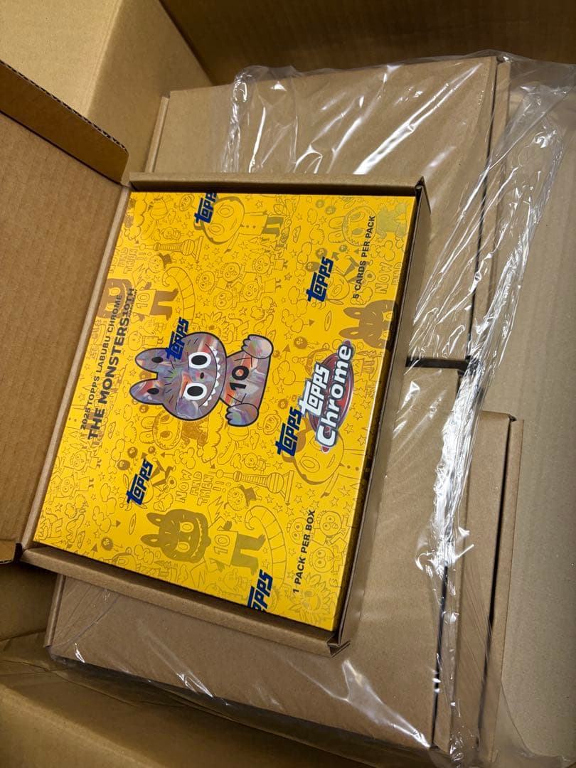 【5box】TOPPS LABUBU BOX 未開封新品 泣きの値段です！
