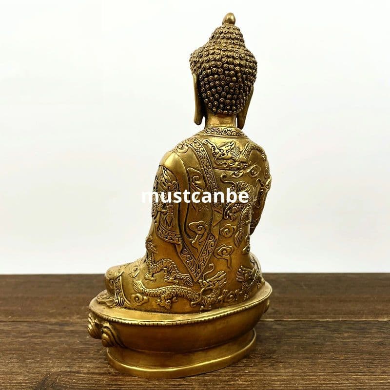 チベット密教仏像 薬師仏 阿弥陀仏 釈迦牟尼仏 三宝仏仏像 銅製品 辟邪開運置物