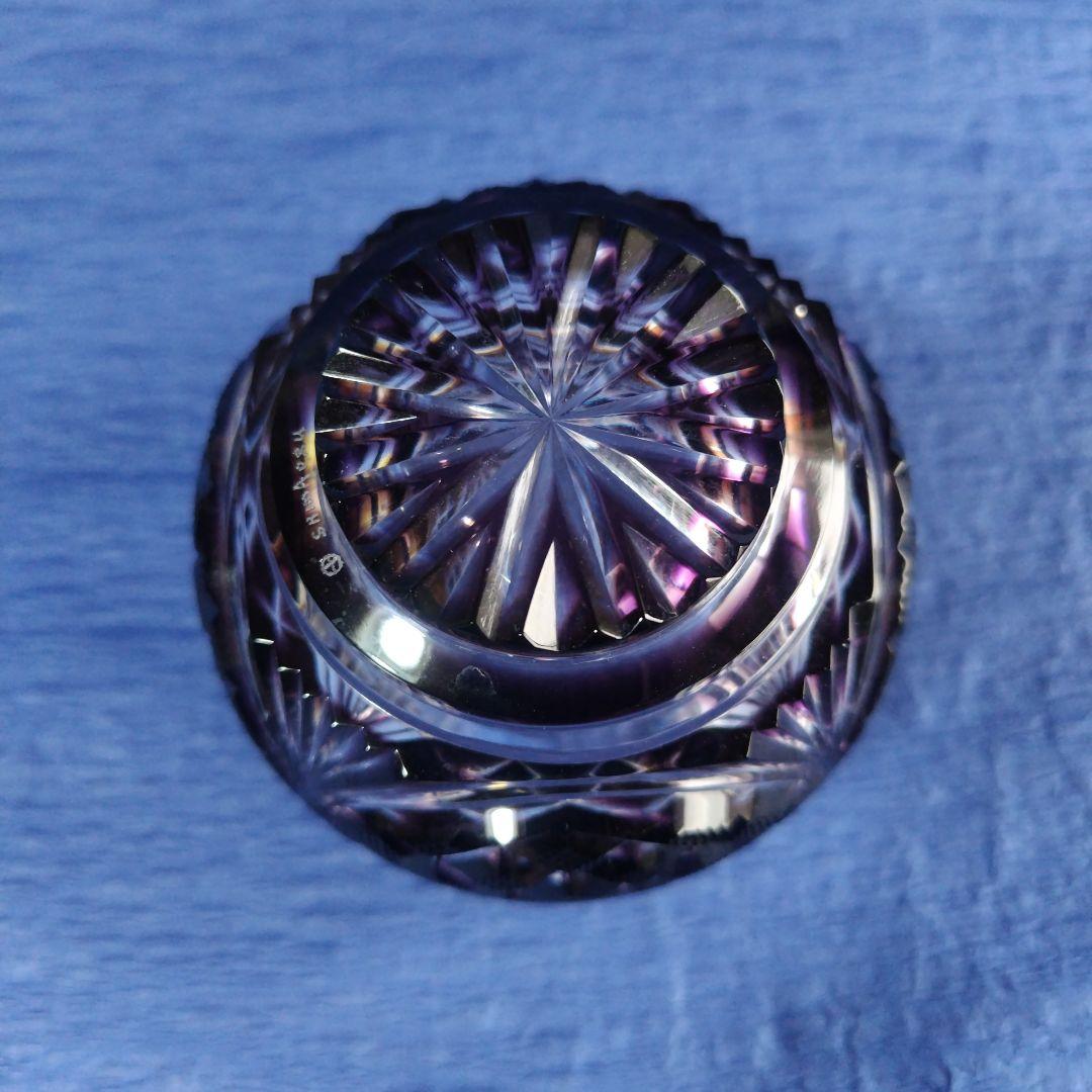 島津薩摩切子　色被せガラス　　盃　小鉢　ガラス　レトロ