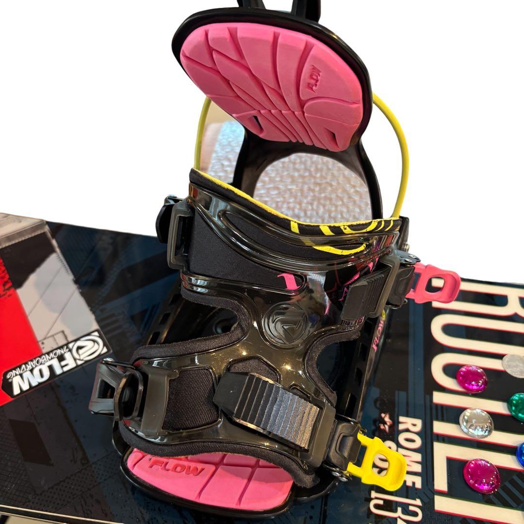 レディーススノーボードセット　headBOAブーツ　22.5cm ROMESDS
