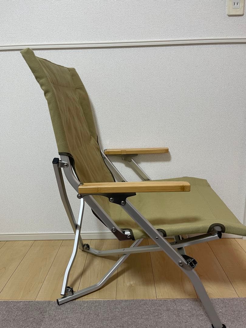 【美品】スノーピークローチェア30 カーキ色2個セット