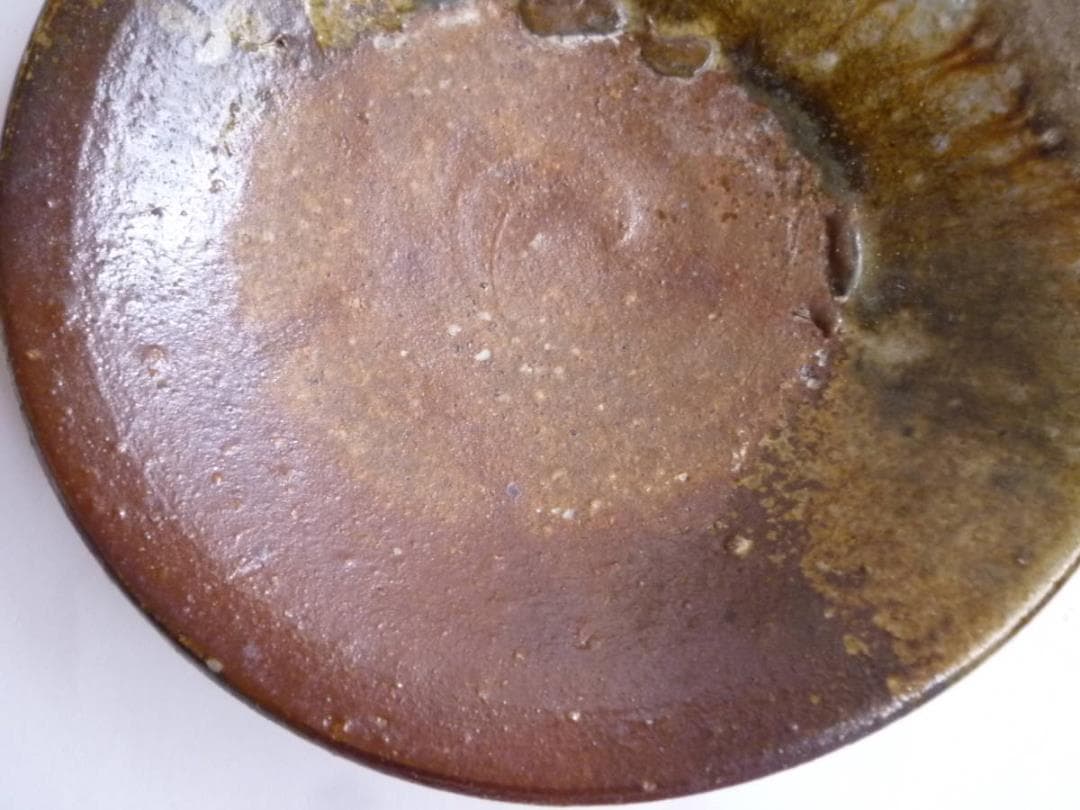 美の巨匠・北大路　魯山人　在刻銘　合箱　備前焼・端皿・平向付