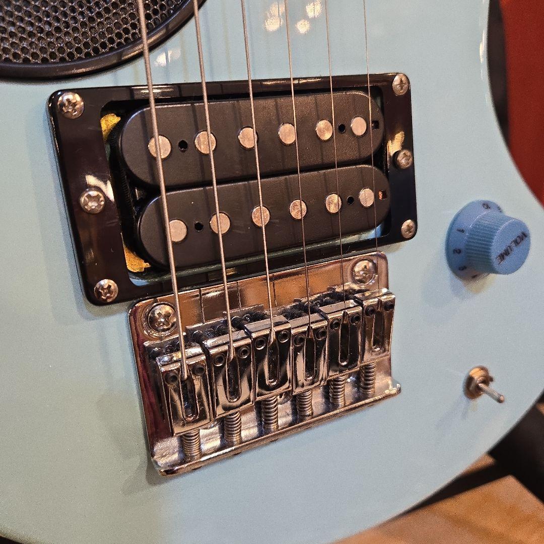【美品】FERNANDES ZO-3 ミントグリーン フェルナンデス アンプ内蔵