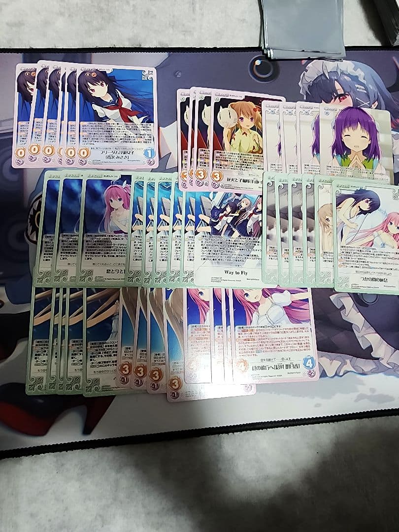 ChaosTCG 蒼の彼方 小さくても勇気「有坂 真白」デッキ +おまけ