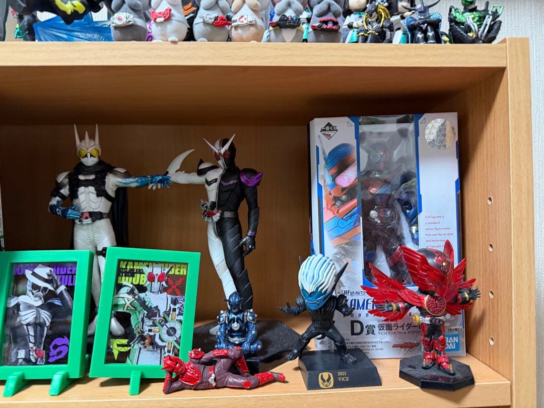 仮面ライダー　フィギュアセット　ダブル　オーズ　ゼロワン　ビルド　にゃいだー