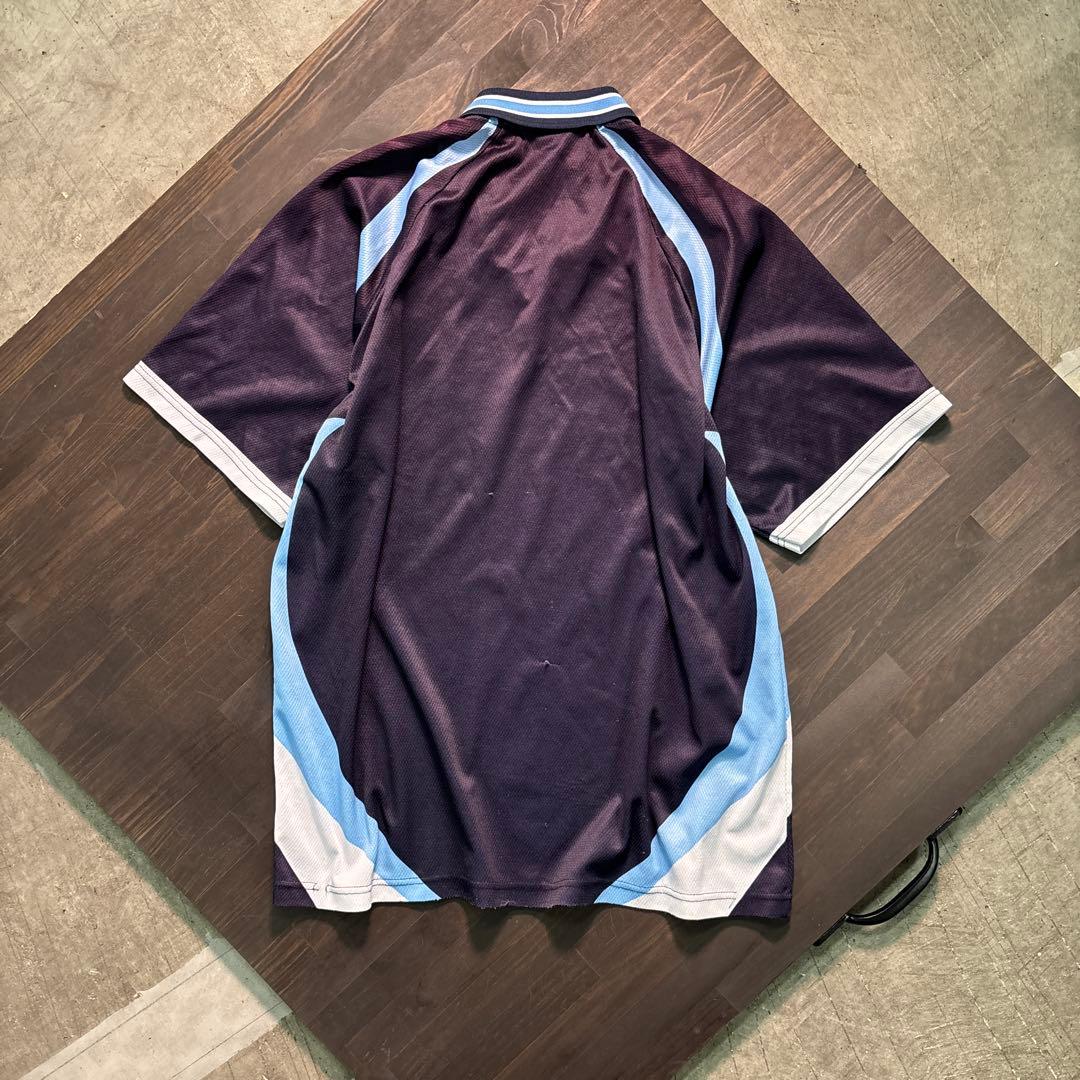 8SM1【S.S.LAZIO】サッカー　ユニフォーム　ゲームシャツ　古着used