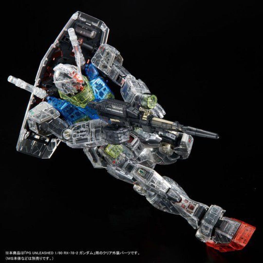 [新品] PG UNLEASHED RX-78-2 ガンダム クリアカラー ×3