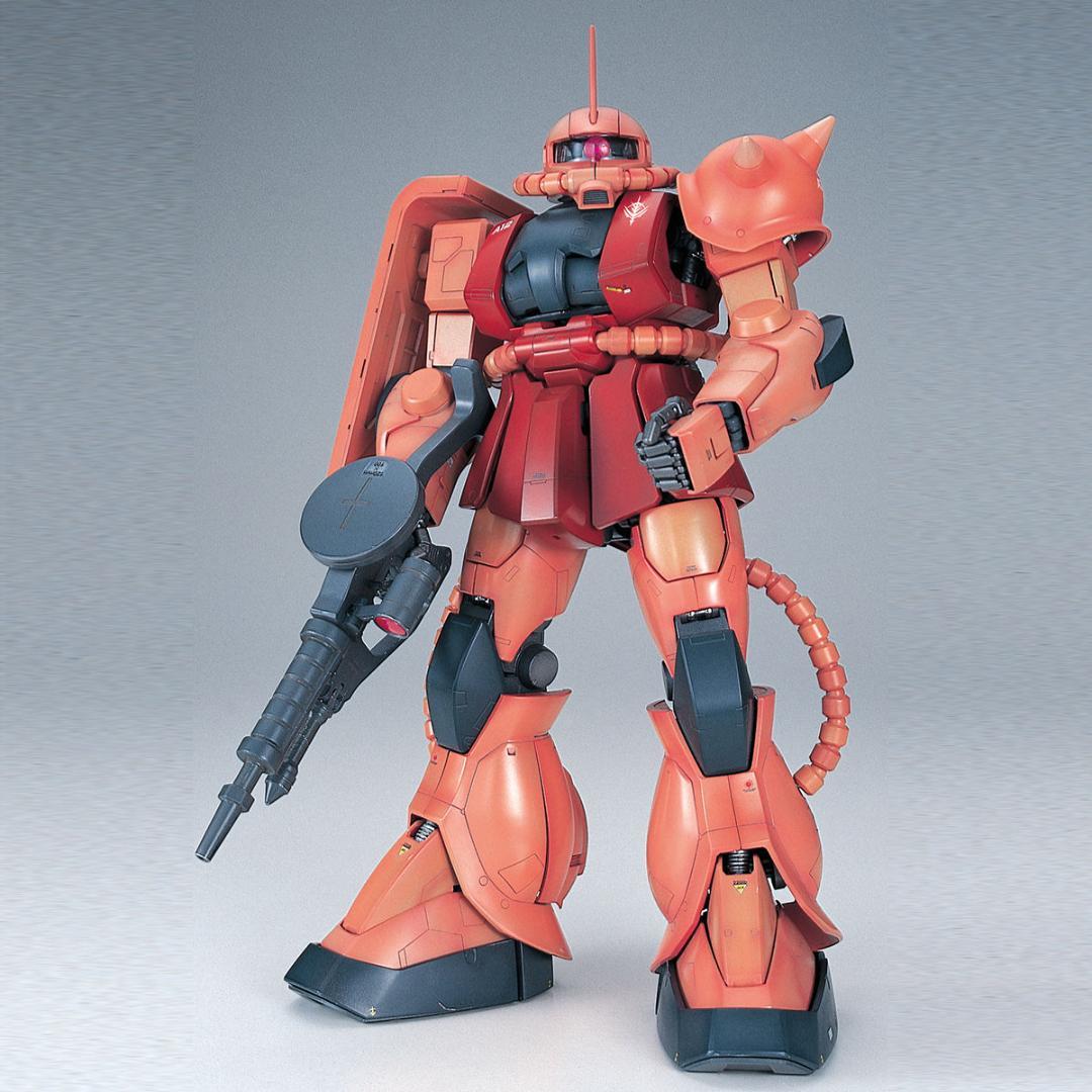 PG MS-06Sザク & RX-78-2ガンダム組立済 SET おまけ付き