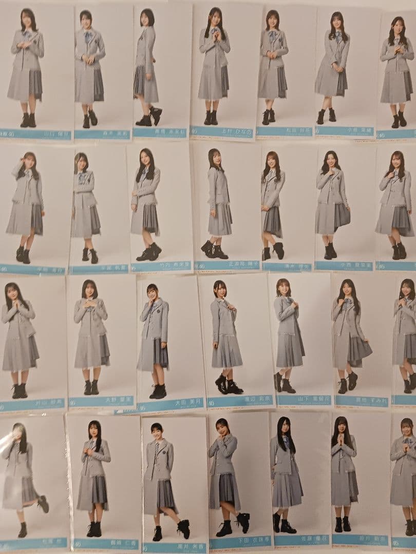 日向坂46 クリフハンガー 初回封入 生写真ABCD 4種4枚コンプ 112枚