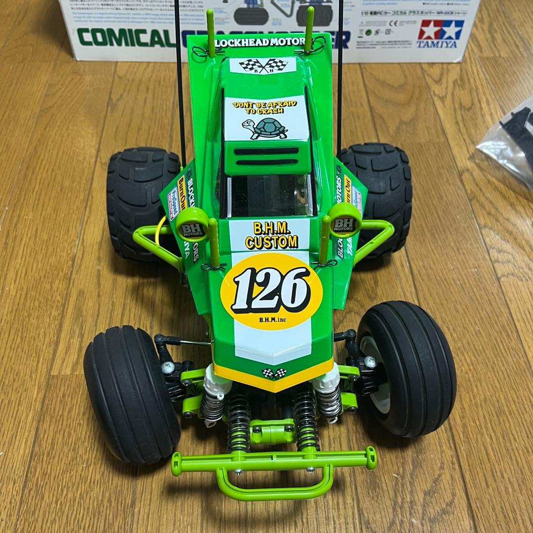 タミヤ　WR-02CB コミカル グラスホッパー　ブロックヘッドモータース