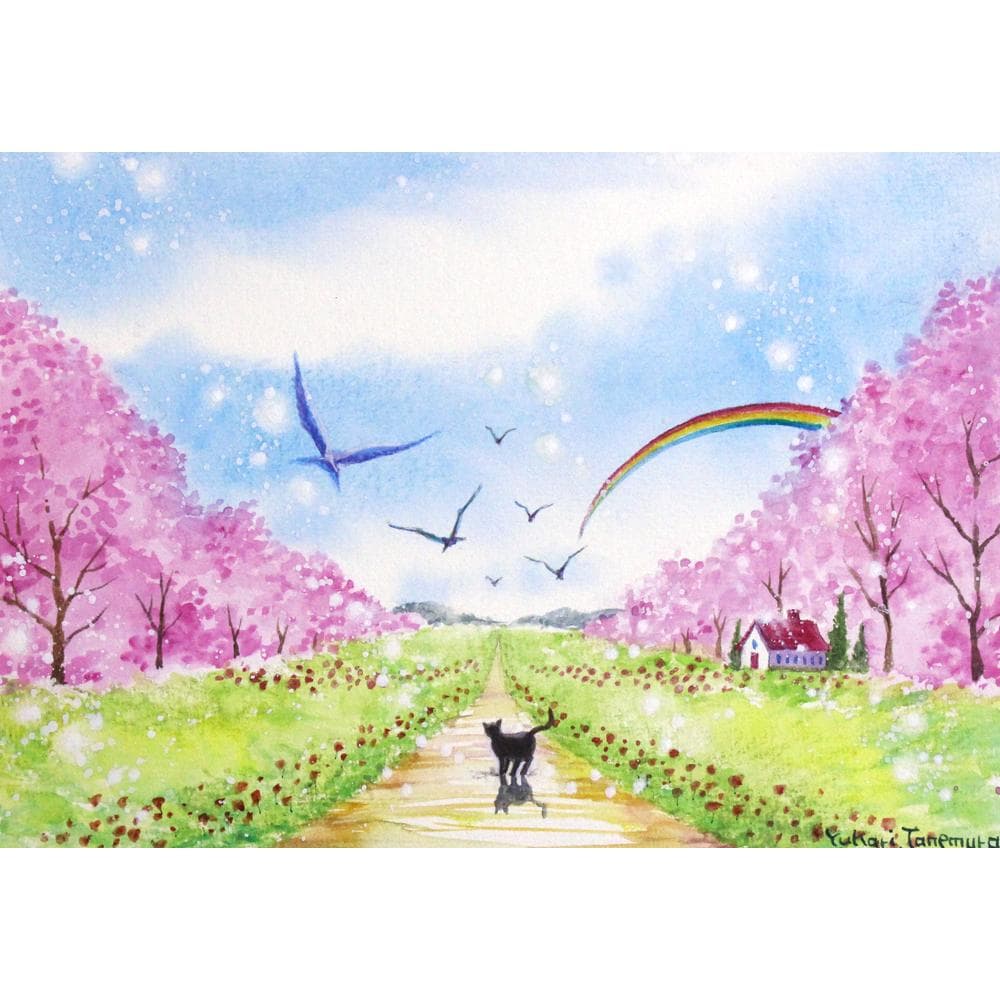 Cherryさま専用4月（原画）花がささやく春夜 ほか　6点おまとめ