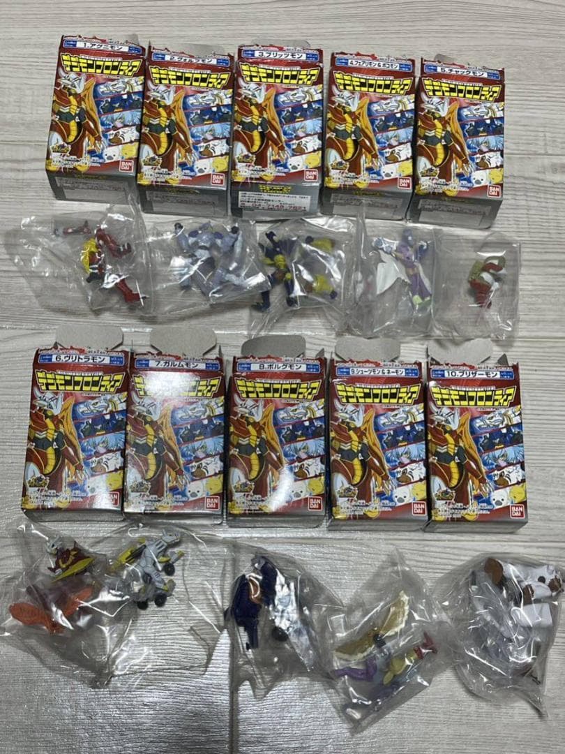 デジモンフロンティア トレーディング フィギュア コレクション 内袋未開封