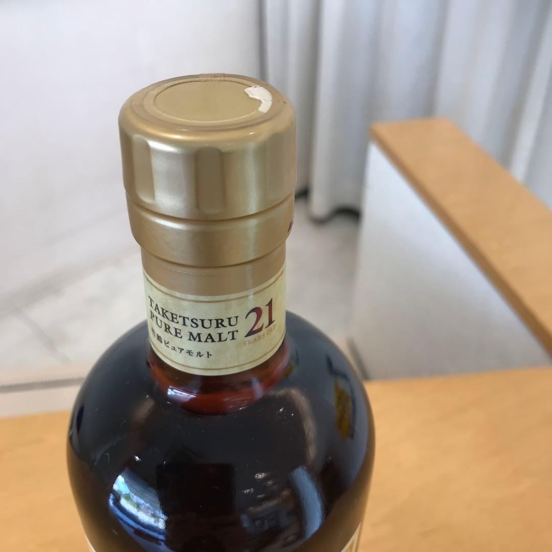 【新品・未開封品】竹鶴 21年 ピュアモルトウイスキー