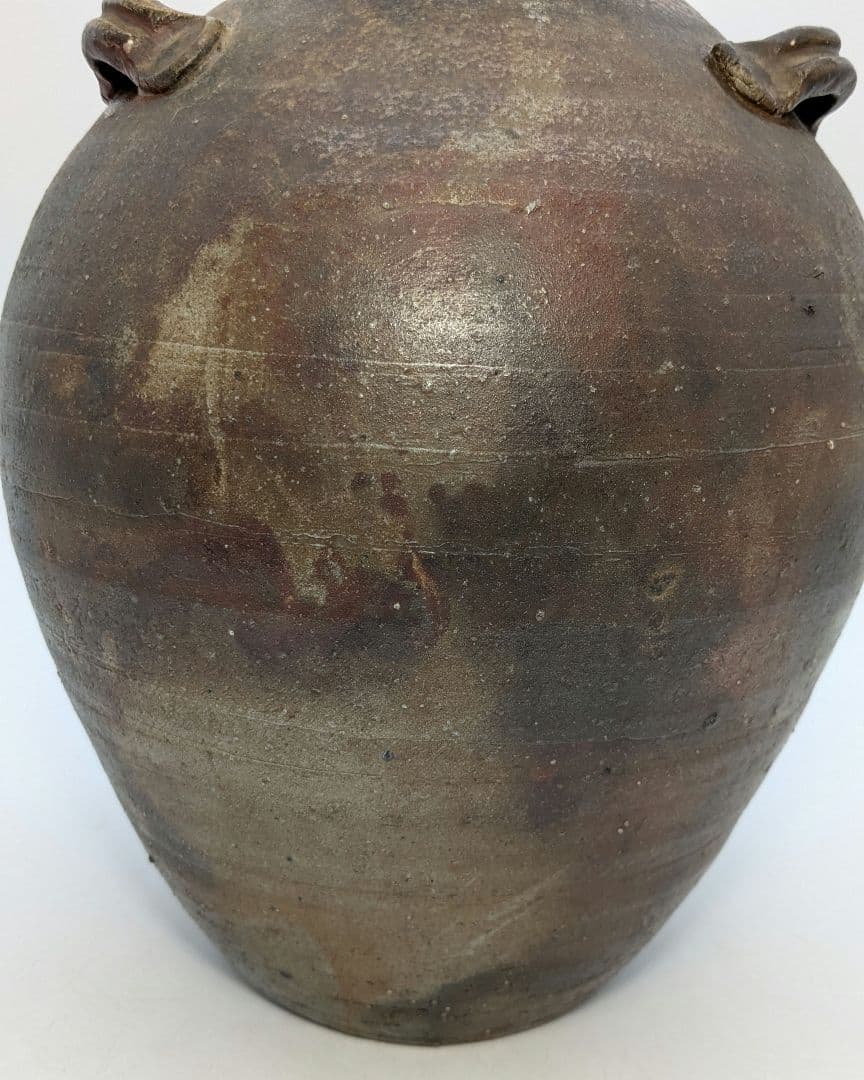 数乗威生 備前焼 三耳壺 三耳壷 花瓶 花器 花入 フラワーベース 花生 華道具
