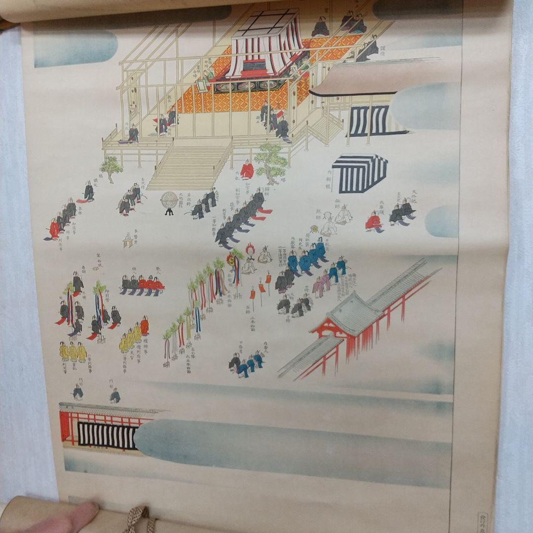 ☆希少☆東京帝国大学蔵版  歴史科教授用参考掛絵  大正三年印刷