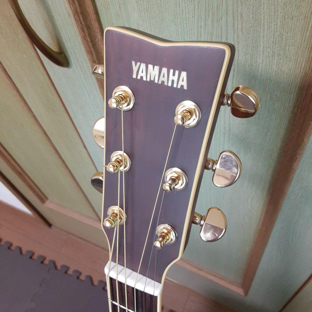 キズあり　おすすめ　エレアコYamaha LL6Tアコースティックギターブラウン