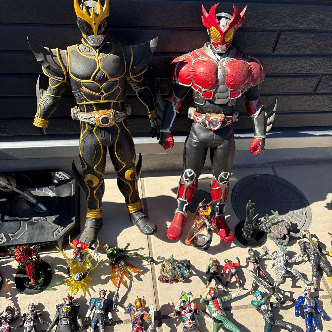 仮面ライダー フィギュアセット 約100体以上　レトロ