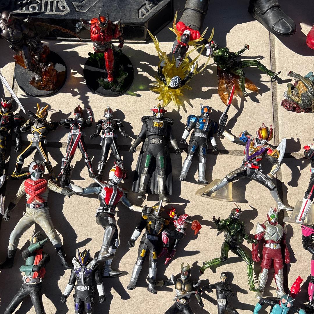 仮面ライダー フィギュアセット 約100体以上　レトロ