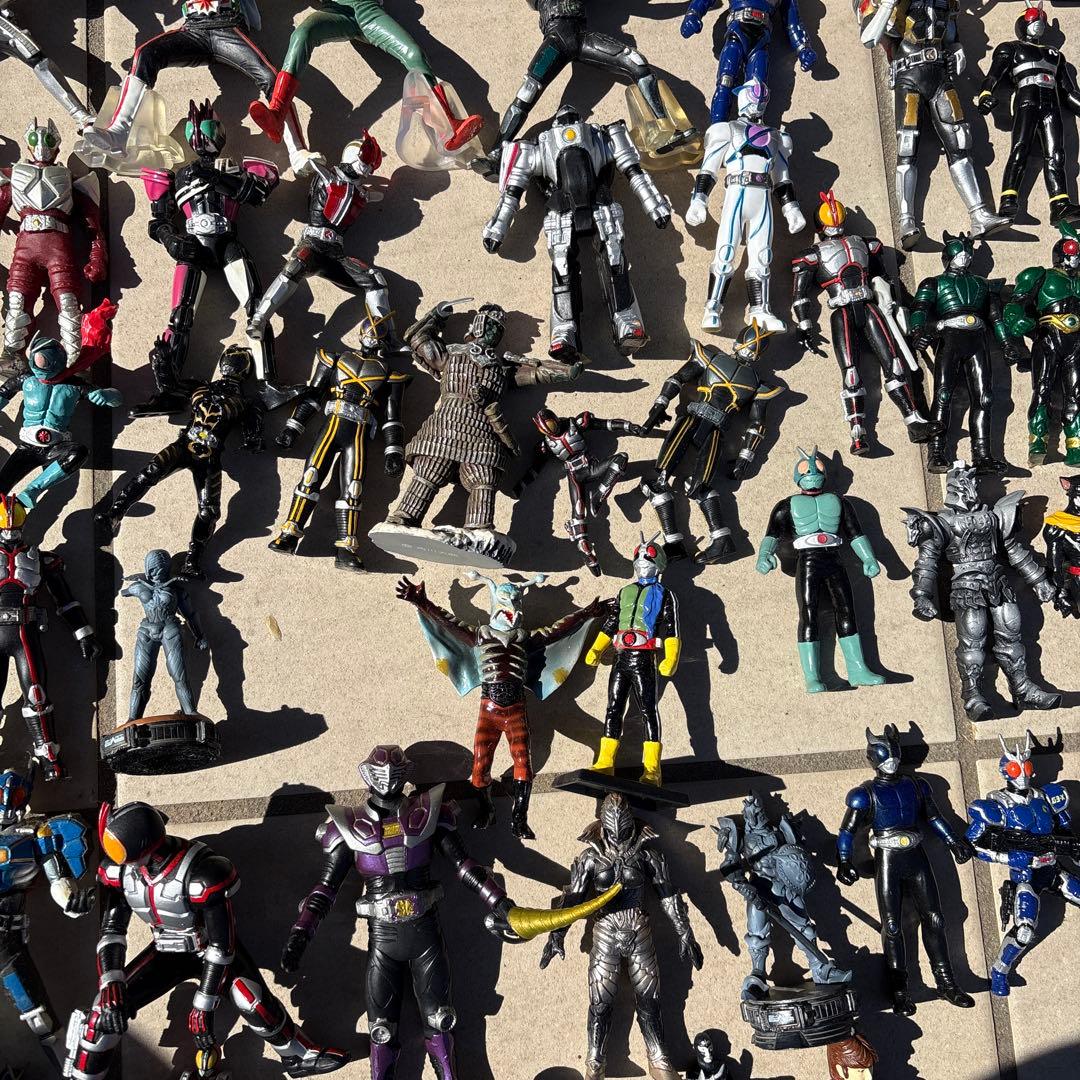 仮面ライダー フィギュアセット 約100体以上　レトロ