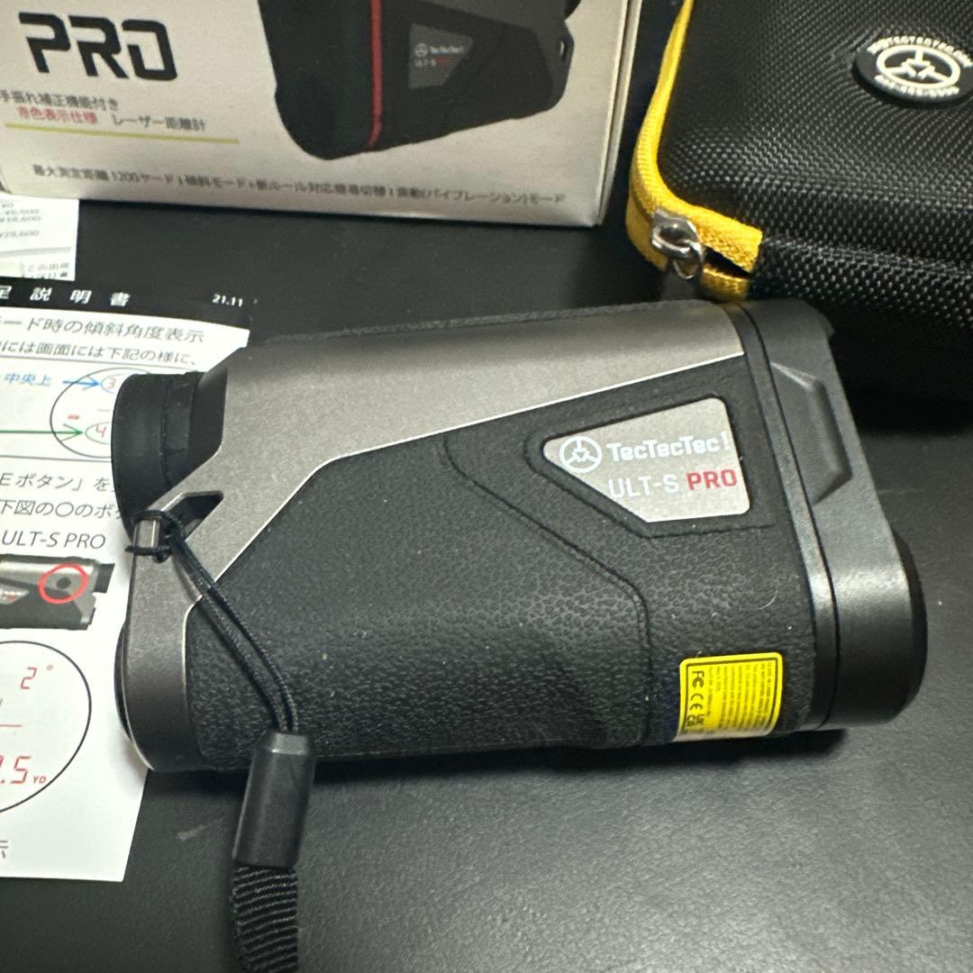 TecTecTec ULT-S PRO ゴルフ用距離計