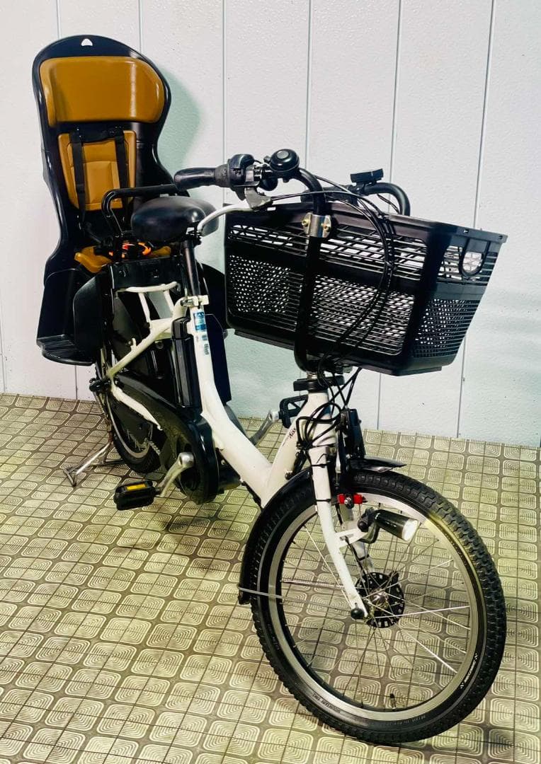 【YAMAHA】20インチ子供のせ電動アシスト自転車　パスキッス 3065