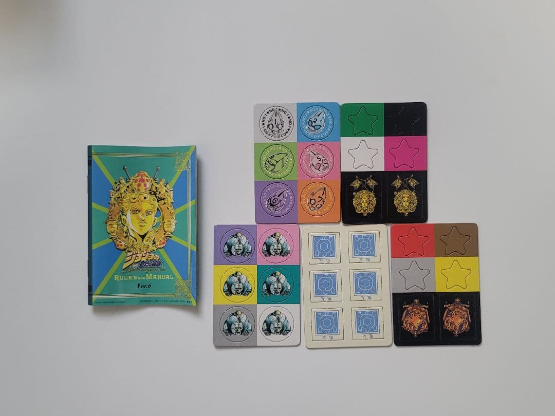 ジョジョの奇妙な冒険　ABC 　ブースター・スタータート箱、プレイシート、その他