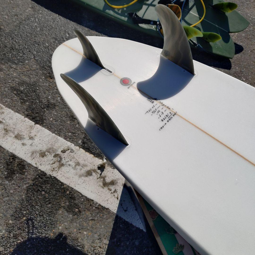 JUSTICE The Stab Wide 5'9\" ショートボード　フィン付属