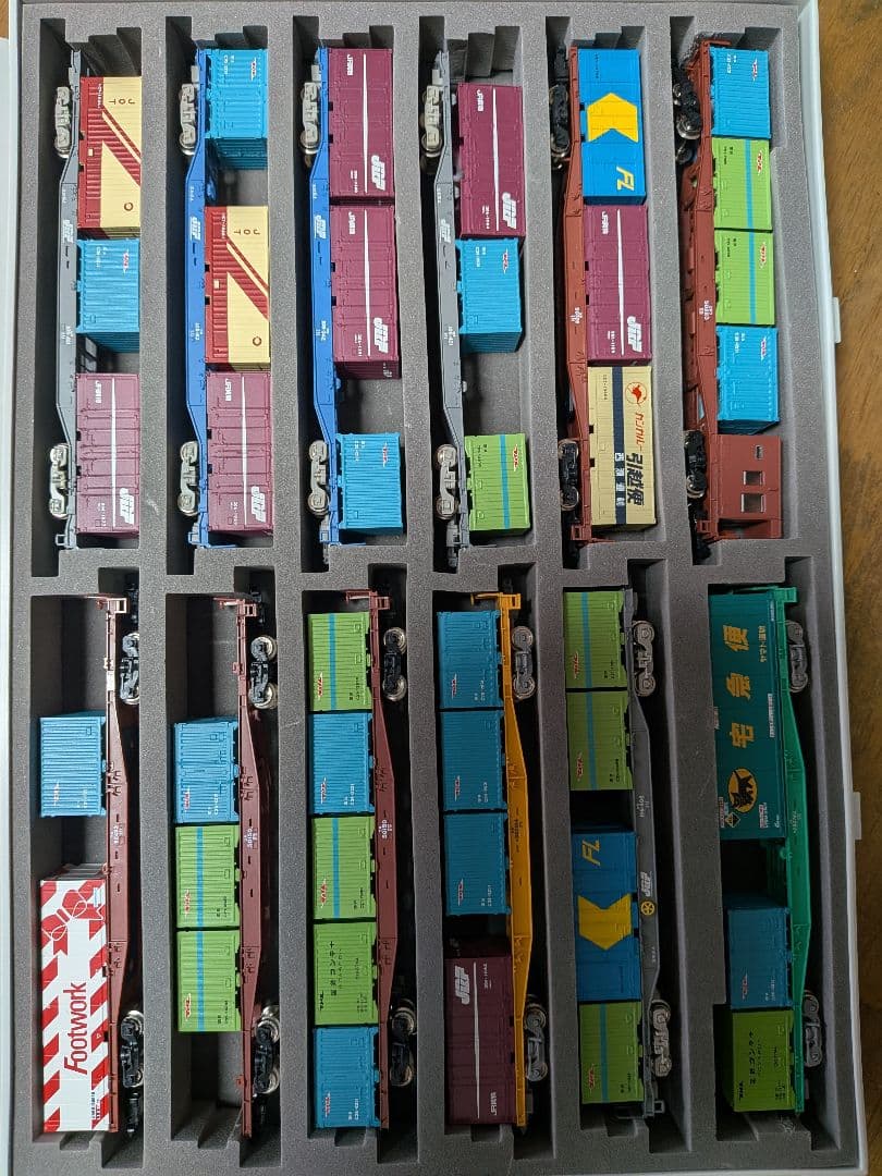 TOMIX Nゲージ コンテナ車12両