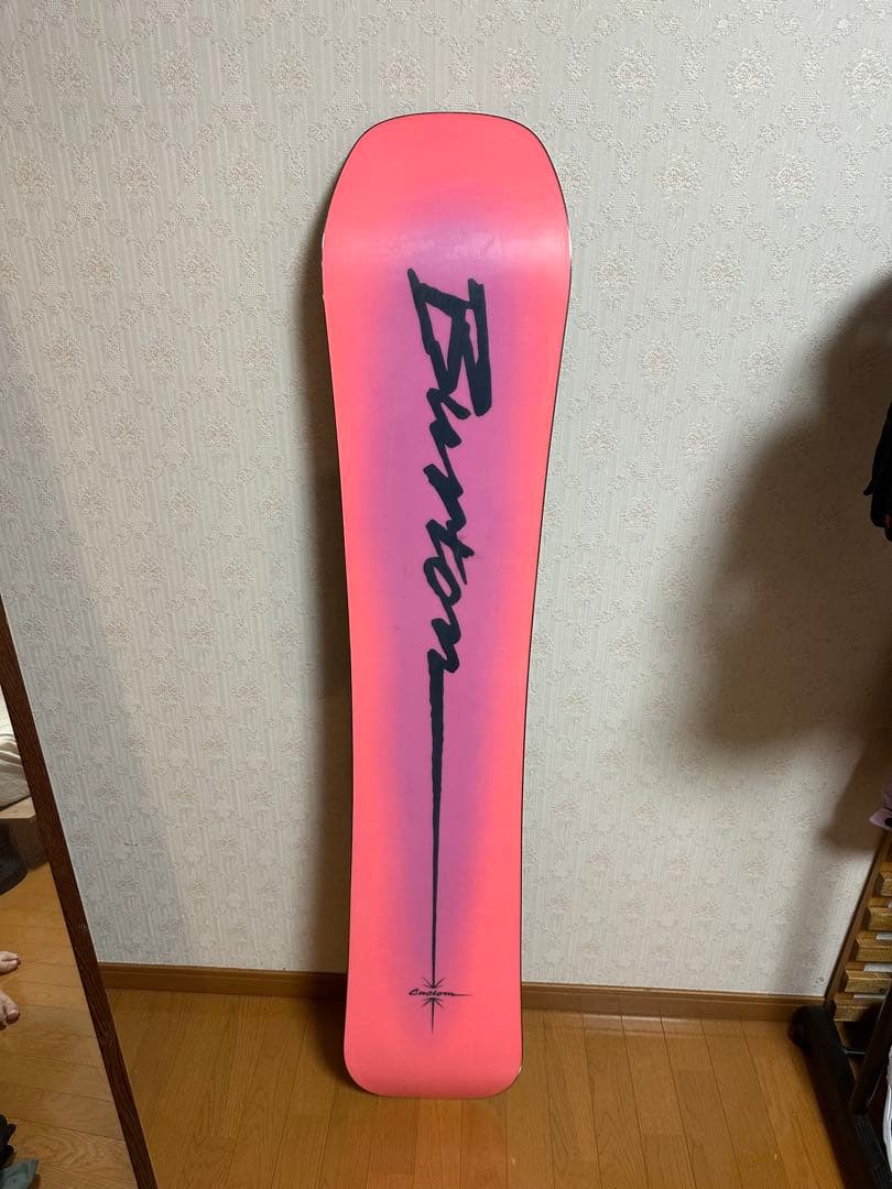 Burton カスタム　スノーボード　156