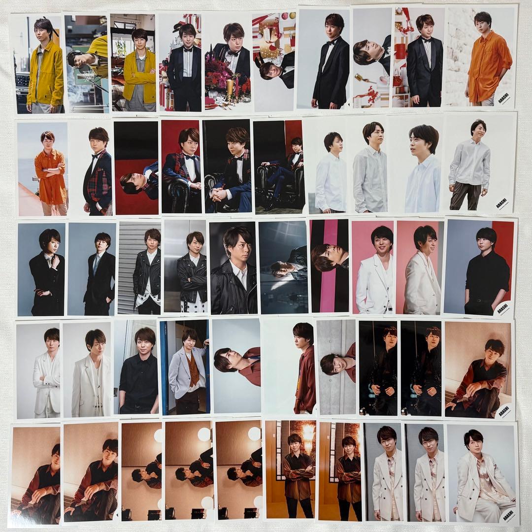 【まとめ売り】嵐 公式写真 個人ソロ 櫻井翔 585枚 フォトセ6点
