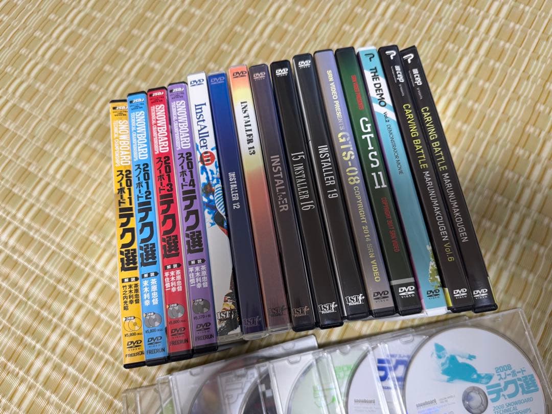 スノーボードDVDセット‼️