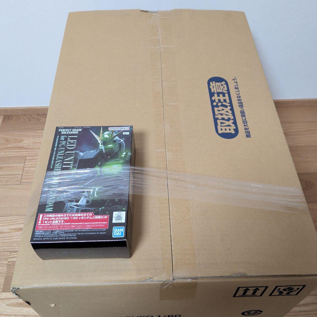 【未開封】pg unleashed 1/60 νガンダム +ledユニットセット