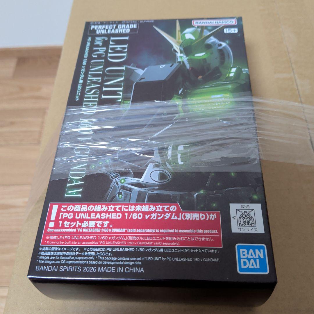 【未開封】pg unleashed 1/60 νガンダム +ledユニットセット