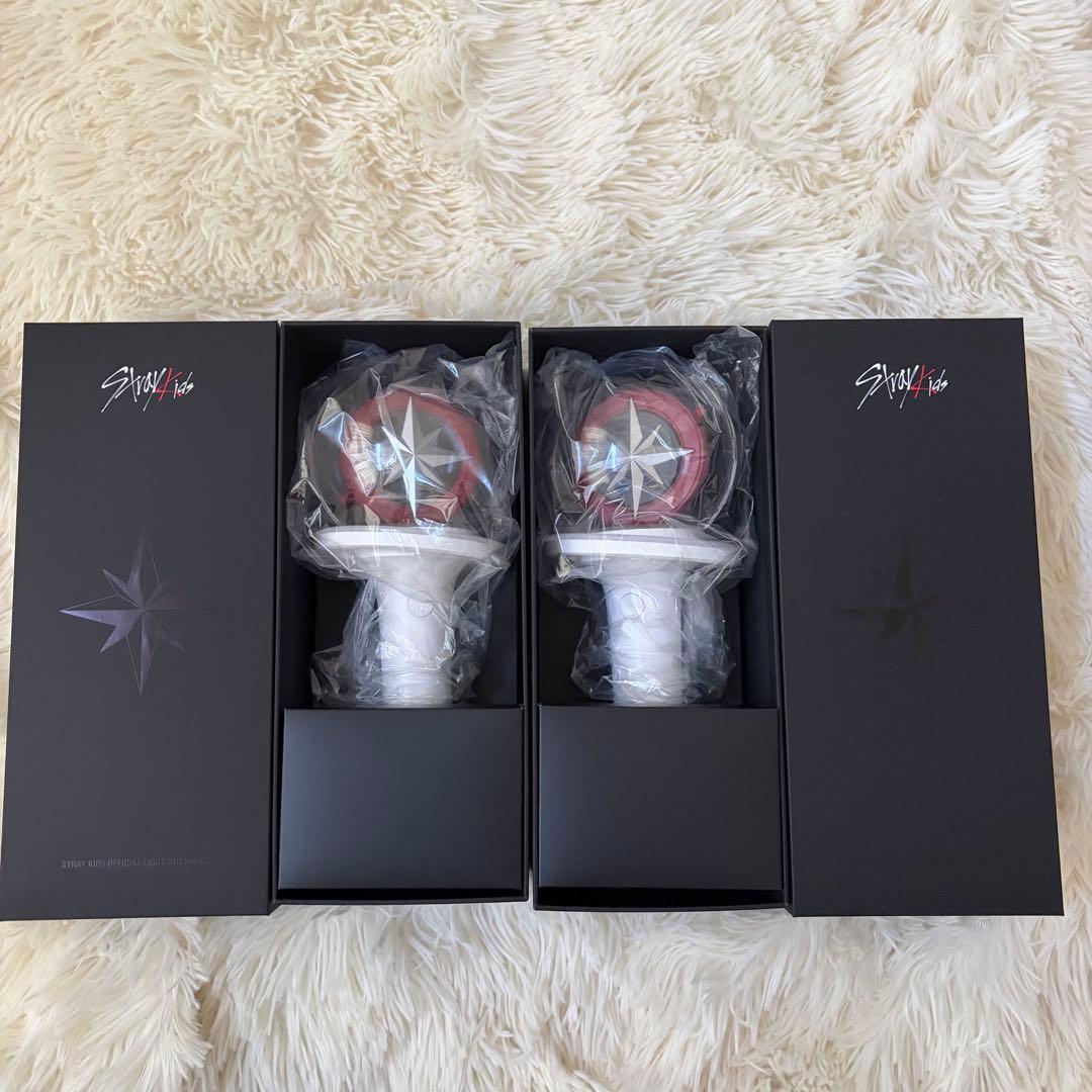 【新品】スキズ Stray Kids 公式ペンライトVer.2 2個セット