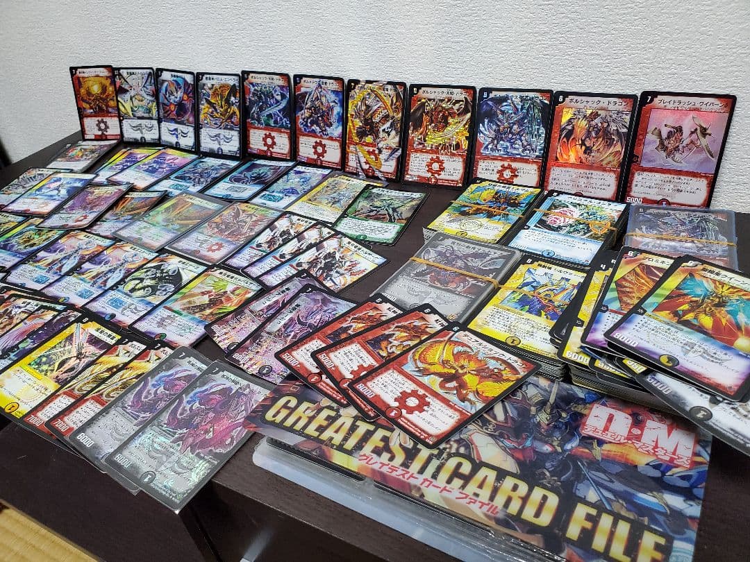 【引退品+デッキ５種付き】デュエルマスターズ