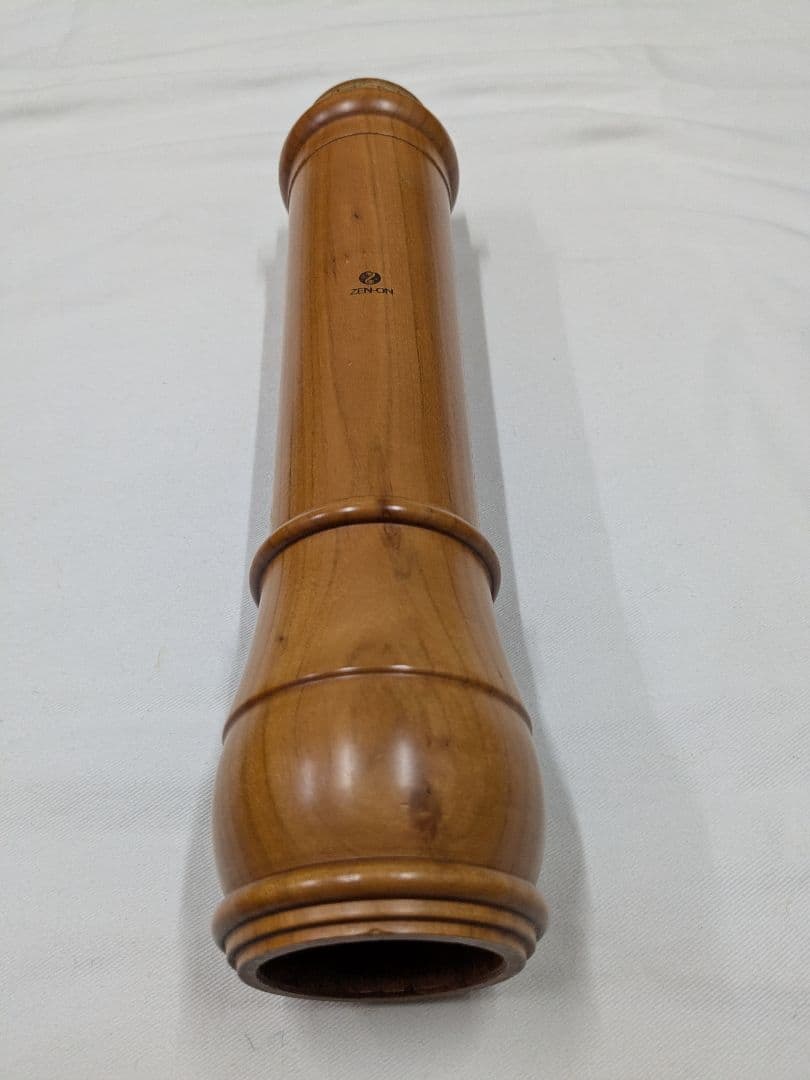 ゼンオン　木製　バスリコーダー　5500B　バロック式