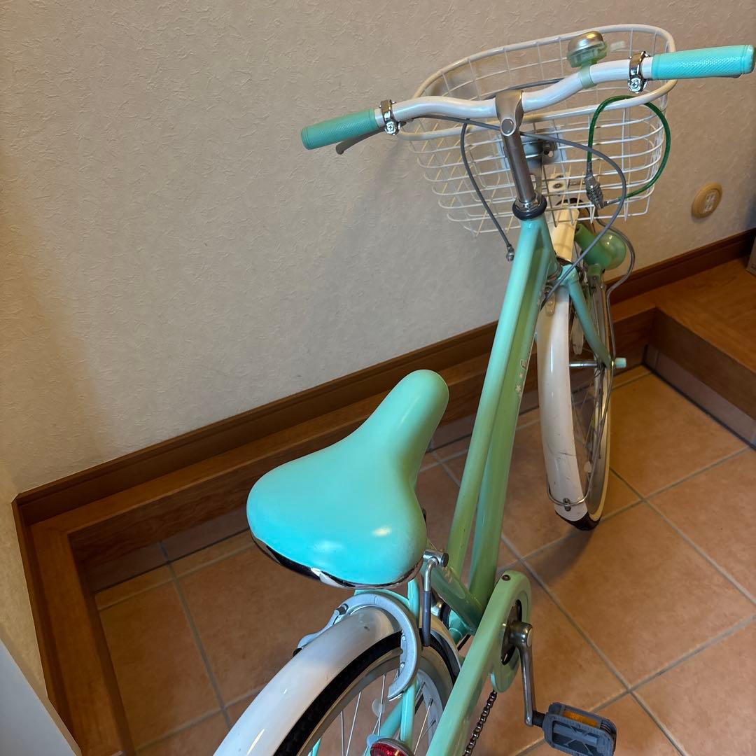 子供用自転車 ミントグリーン 24インチ