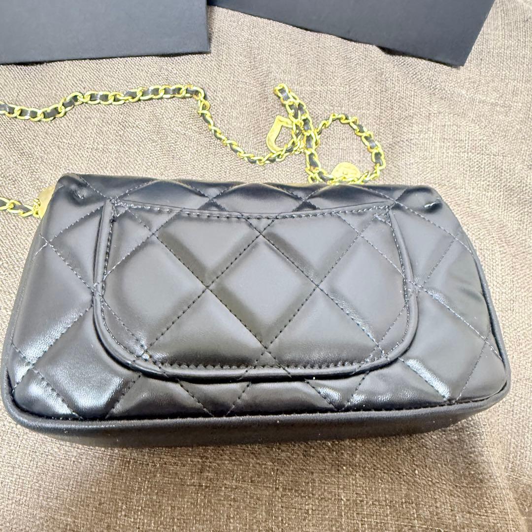 CHANEL MAKEUP キルティングショルダーバッグ ハート ノベルティ