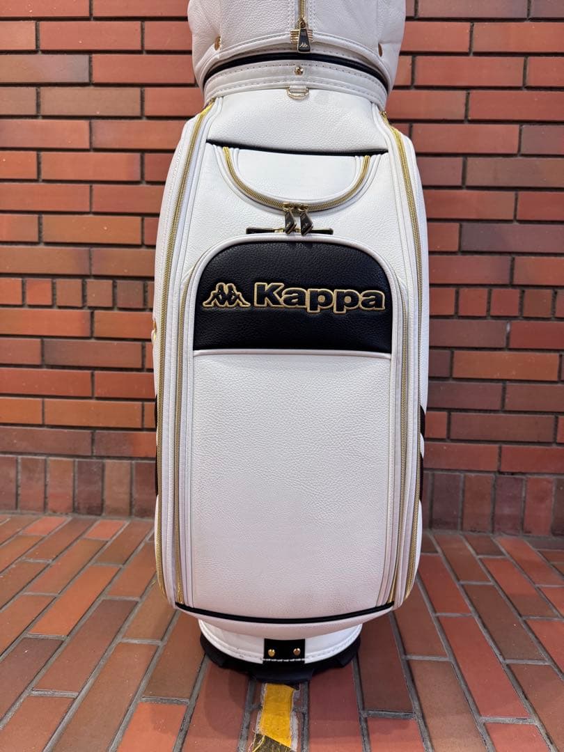 美品　2020 Kappa ゴルフ　キャディーバッグ