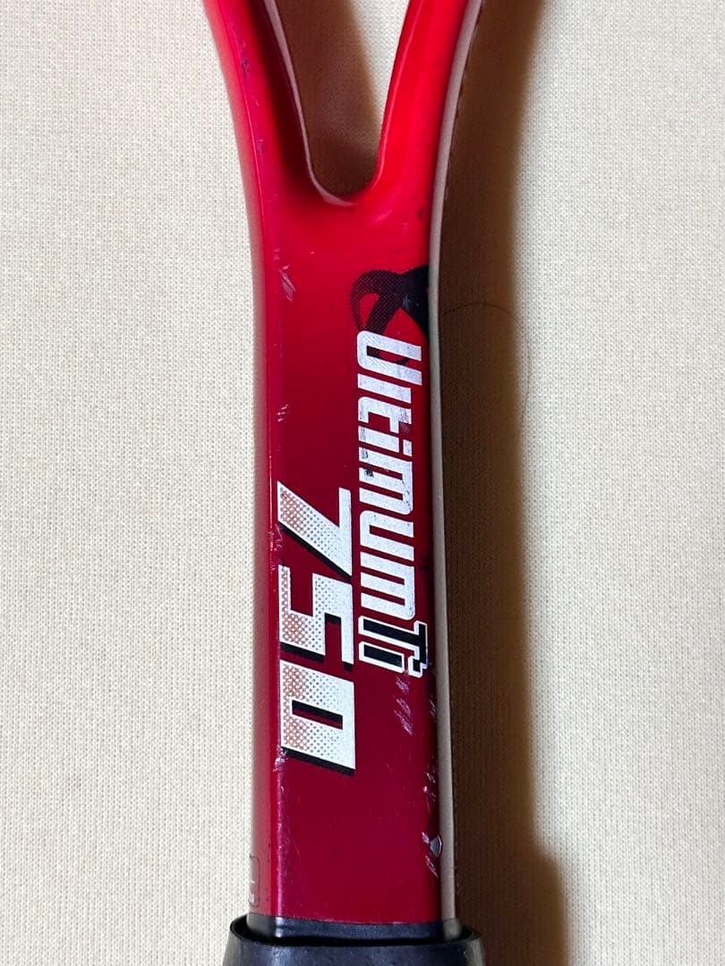 YONEX/ヨネックス Ultimum ti 750 マッスルパワー 赤ラケ